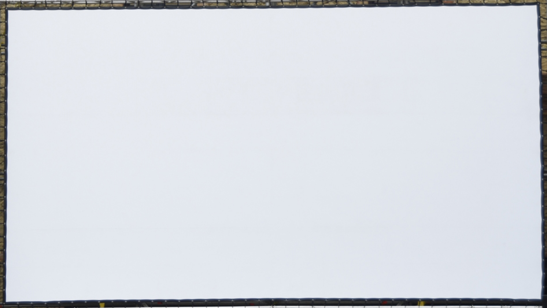 Tela Pantalla FRONTAL traus 800x450 cm (810x460 cm EXT.) 16:9 screen projection